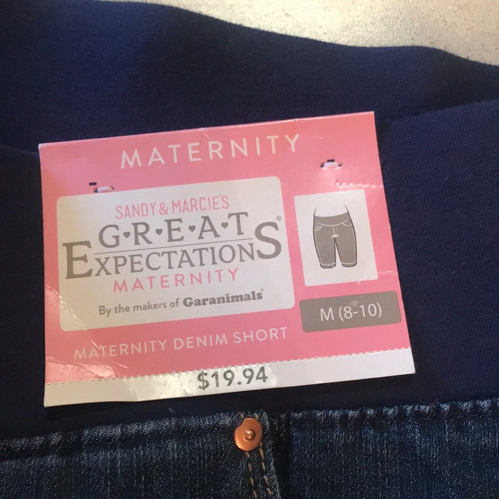 🎉HOST PICK🎉 Maternity Denim Shorts - Picture 3 of 4